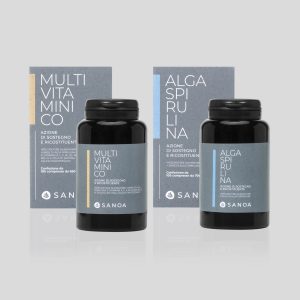 PLUS KIT Integratore Alga Spirulina & Multivitaminico